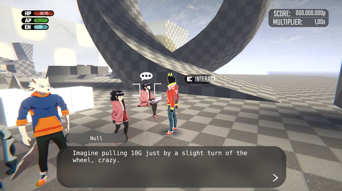 Announcement #XFextremeFormula
tl;dr: I want to release the story mode as chapters for the early access version, starting with chapter 0 and 1 coming (probably) around December, but for every major update your save file will be deleted.

So, regarding #XFextremeFormula ‘s early