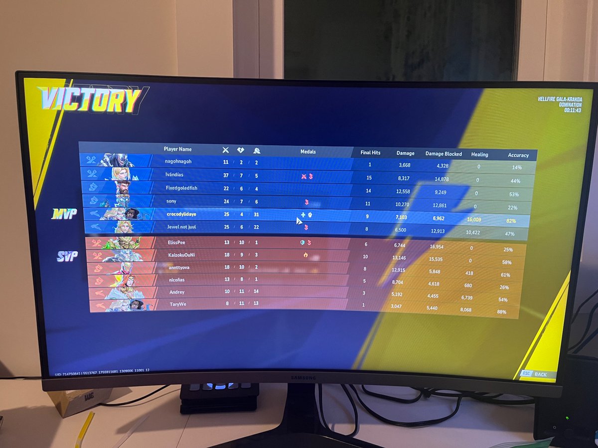 Got mvp for the first timeee  :D!! not too shabby I don’t think