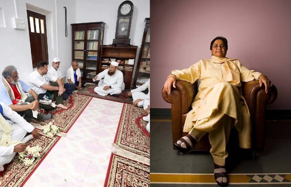 यह कौने में कौन बैठे है? कोई बता रहा है कि बिहार के कोंग्रेस के अध्यक्ष है। जब सभी कालीन पर बैठे है तो यह कालीन से बाहर टाइल्स पर क्यो बैठे है। 

यह अगर सही है तो निंदनीय है। 

बाबा साहब, मान्यवर, बहनजी देश की 28 करोड़ वाली अनुसुचित जाति को राजनीति से ज्यादा एक मनोबल देते है। यह