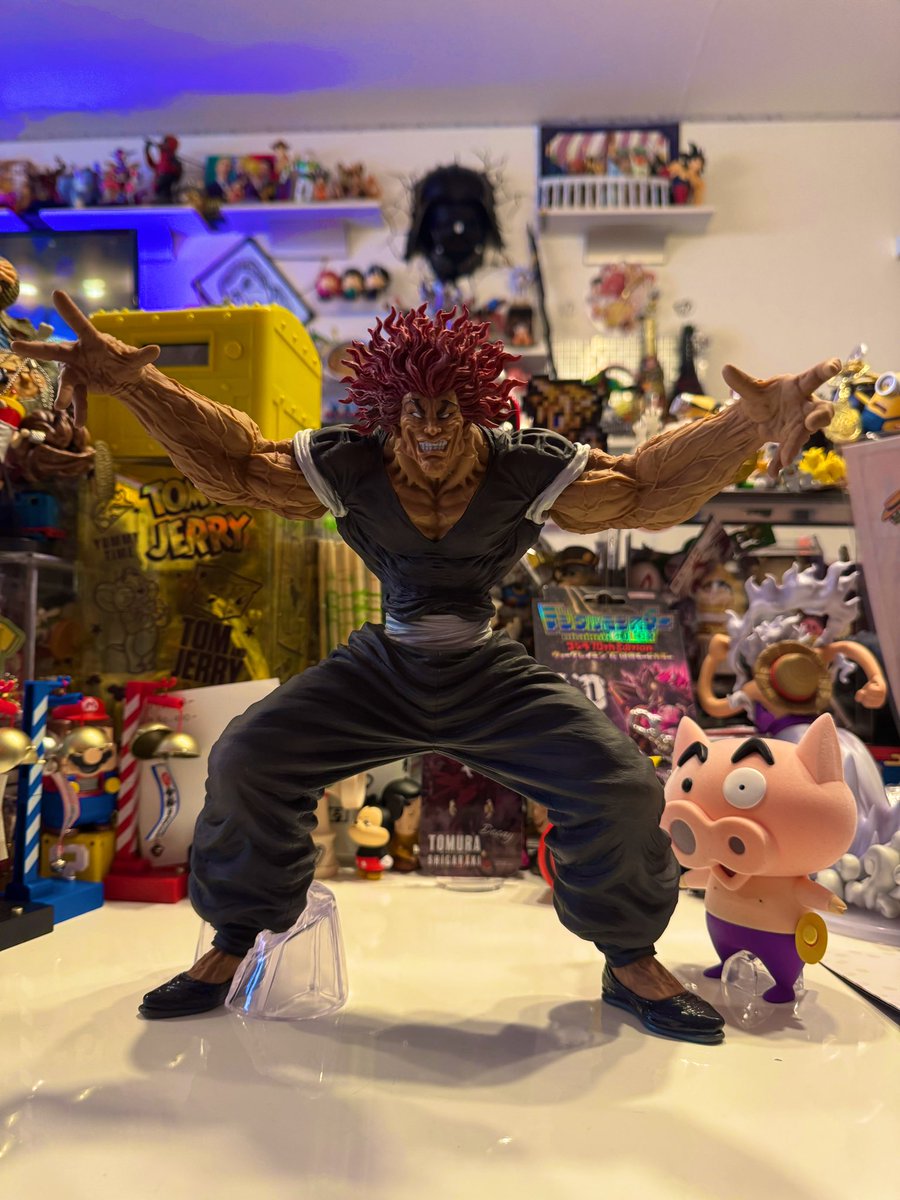 念願の岩倉圭二さん造形、範馬勇次郎ゲット😭✨✨✨ ブラショって大切