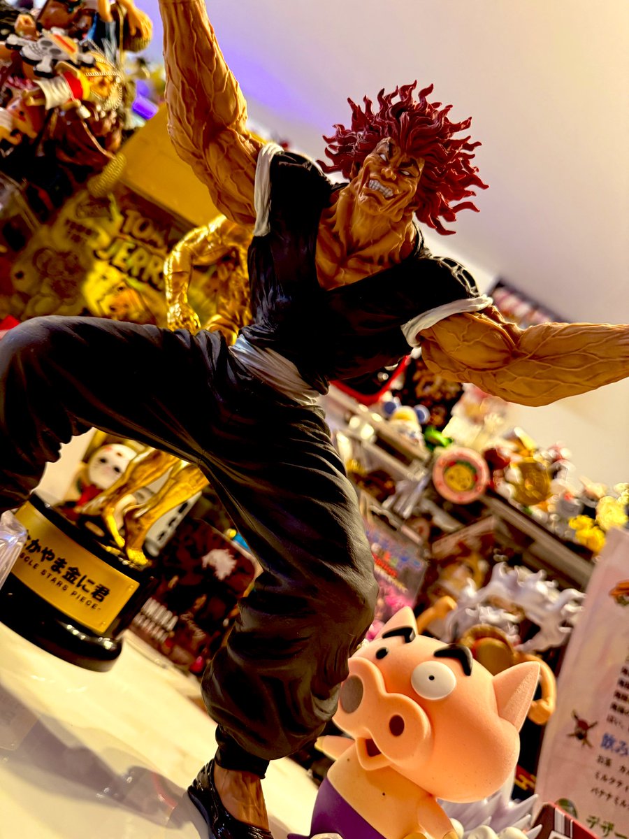 念願の岩倉圭二さん造形、範馬勇次郎ゲット😭✨✨✨ ブラショって大切