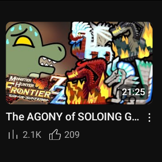 BIOTREXtv's tweet image. Alright alright, I know that Frontier is a niche deep within. But at least this video finally hit a clean 2k and 2hundo! And with that, thank you for the support!

(Vid : youtu.be/4sKufJ1prEs )

#MonsterHunter #MonsterHunterFrontier #MonsterHunterWorld