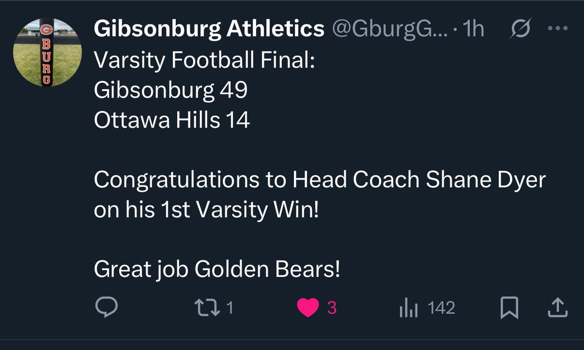 amy71313's tweet image. Great 1st week of football for my 3 favorite teams! 
Eagles win 🦅
Bears win 🐻
Knights win 🧡
#proudmom #proudadmin #proudaunt #11 @danefatty11