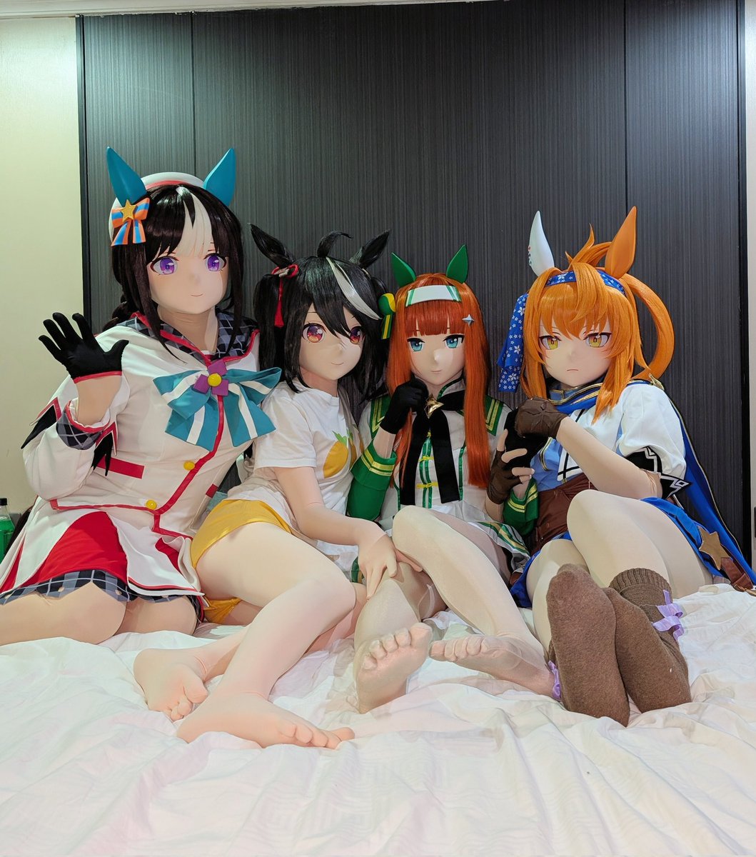 #ウマ娘
#umamusume
#kigurumi
#着ぐるみ
ダートor芝？