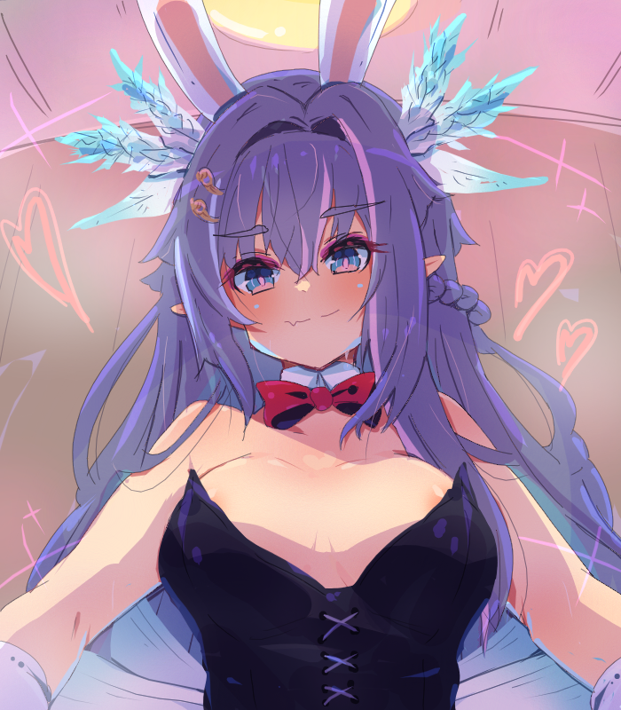 orange_liqueur's tweet photo. #モン娘TDイラスト 
らんちきに手を出したらハイルィさんにボコボコにされて四苦八苦したのでバニーハイルィさん描きました https://t.co/WnLlLItPbc