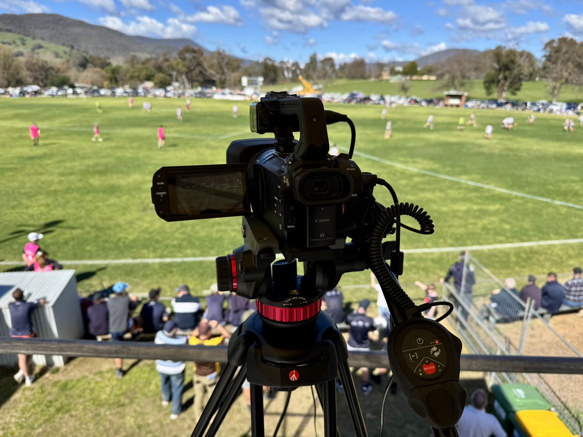 ☀️ Beautiful day to film the #TDFNL qualifying final between #Swans v #Tigers at the #MCG of the bush.
#AFL #CountryFooty #Video
#Media #Footy #Melbourne
#CatsOnTwitter #JUMP #LetsGo