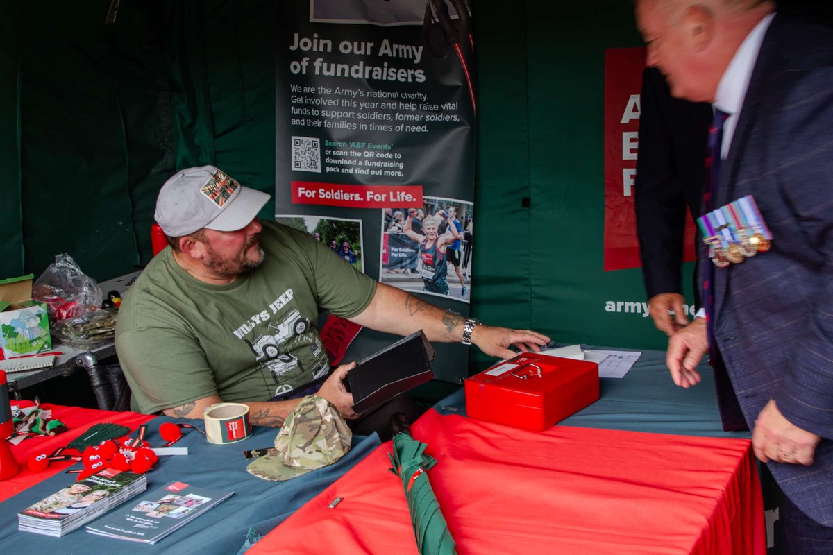 Looking back to this year's Somerset Armed Forces Day, another one of our awards was won by the Army Benevolent Fund  for Best Military Vehicle.
Well done guys.