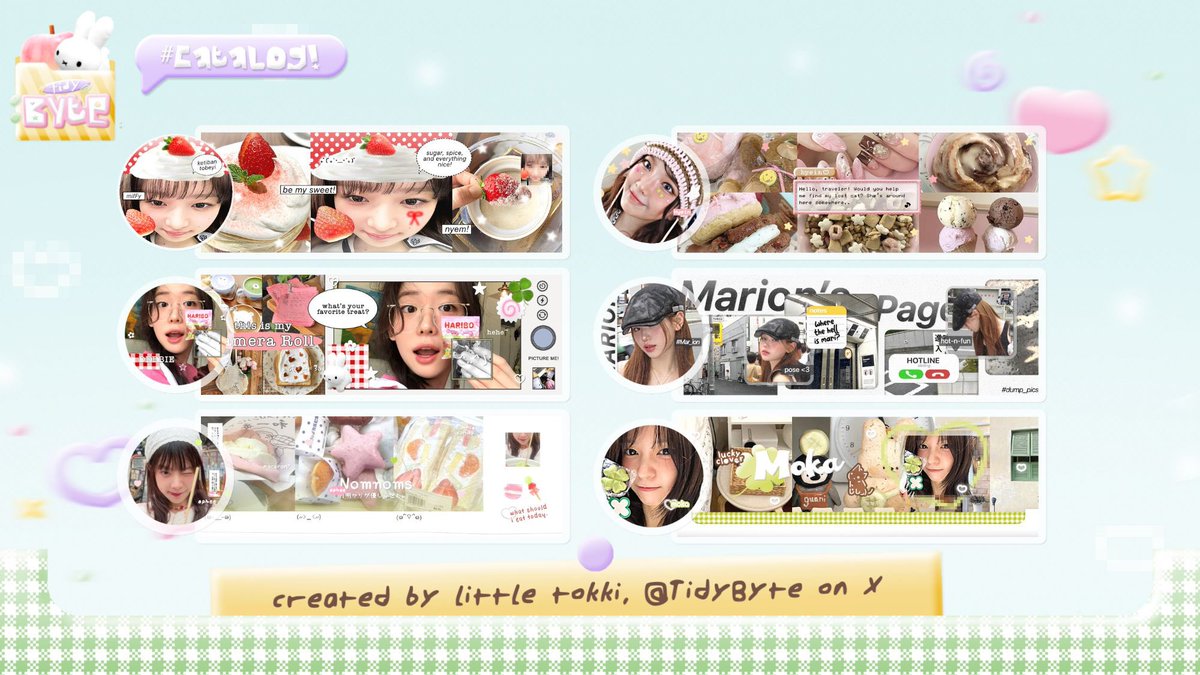 TidyByte's tweet image. ૮♡‌ .. help rt pls? thanks 🍮 .. °.•

hAyie—@TidyByte is open for { layout by request, custom setup &amp;amp; chibi } ( ☆∀☆) Would love to shop? Just drop a message to get started 🥨🐰

#zonauang #zonajajan