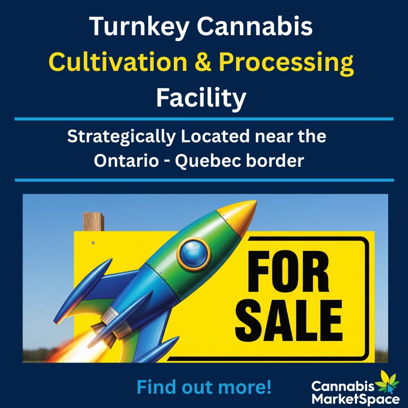 CanaMarketSpace's tweet image. 💥 Featured Listing 💥
This FOR SALE #cannabis facility has everything you need to start growing quality products immediately!
🚀🚀🚀
Find more details at CannabisMarketSPACE.com