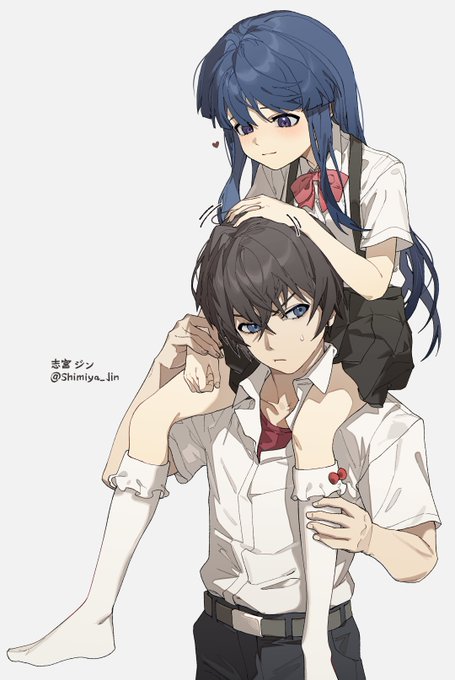 前原圭一 ,竜宮レナ 「圭レナ… 」|のりうまのイラスト