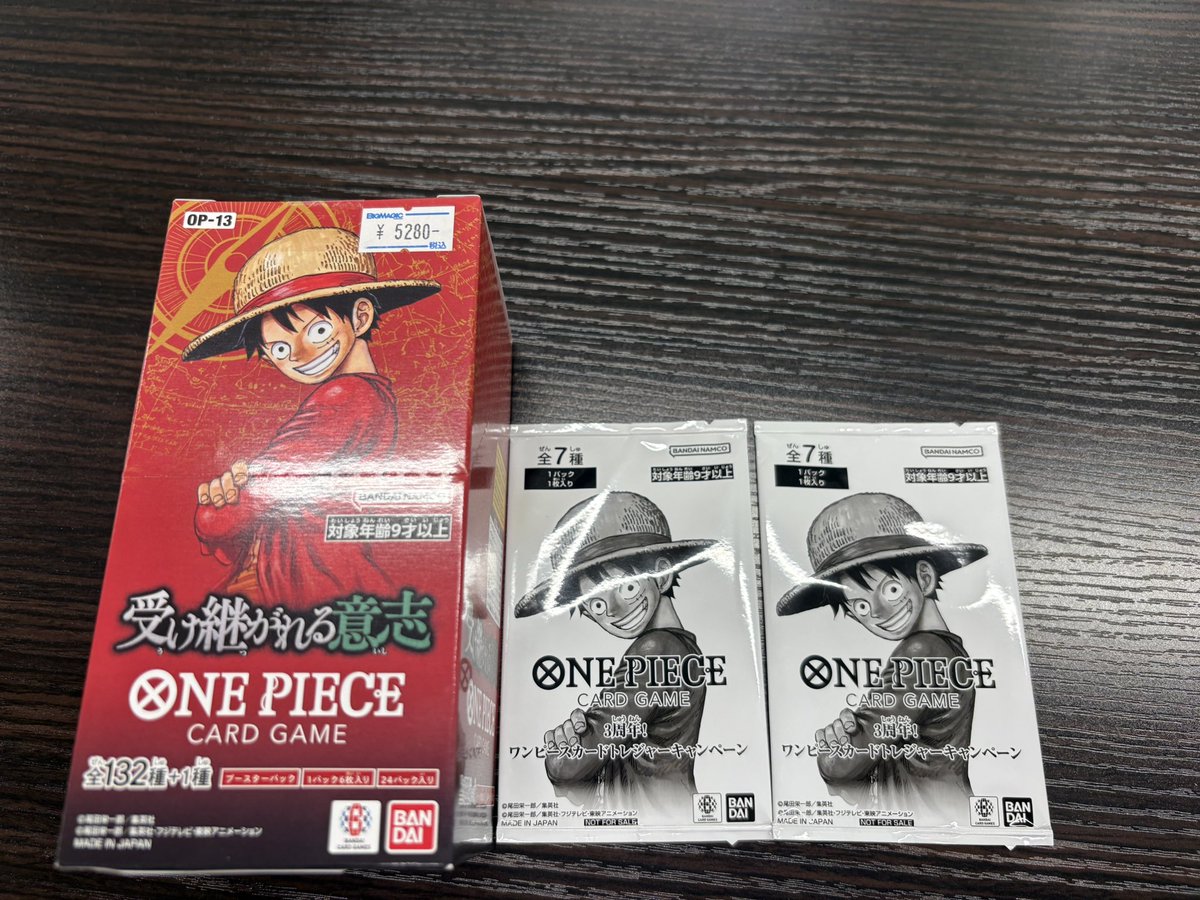 OP_peiaka's tweet photo. 取り敢えず恒例の新弾1BOX購入 https://t.co/yWt3usNikH