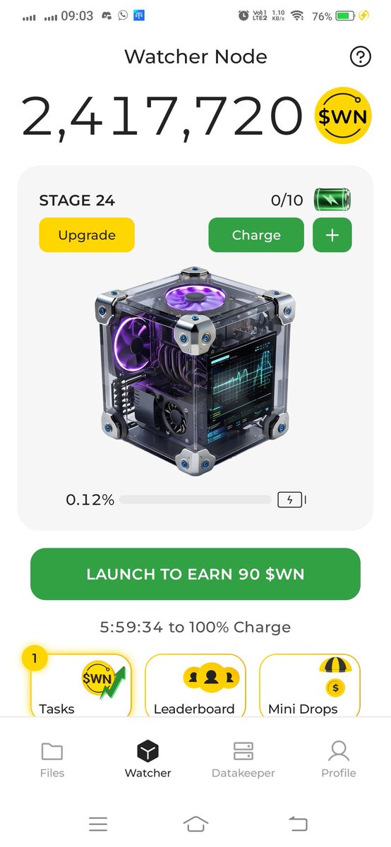 Cryptomogli2's tweet photo. Launching watcher node to secure @DeNetPro storage network, live from surat (india)! @WatchersEverywhere https://t.co/enMgqOUOlS