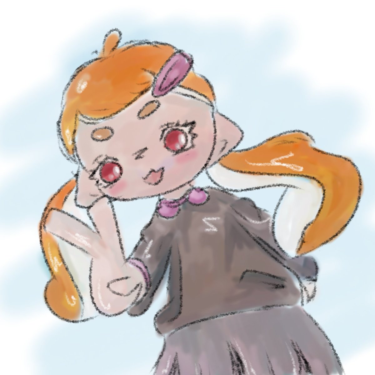 A SPLATOON DRAWING YAY 🥹