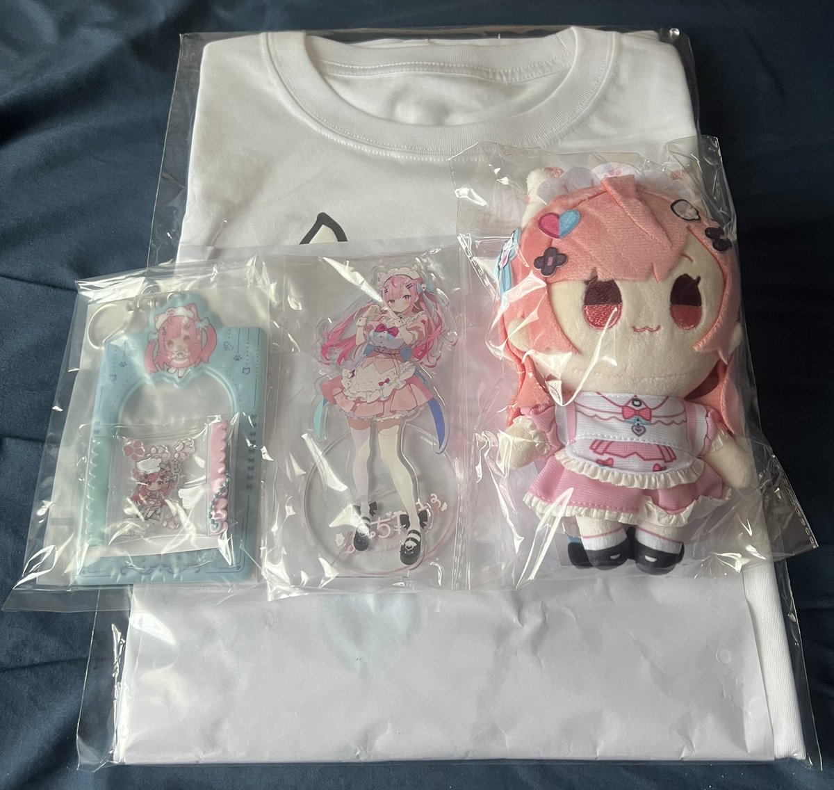 さくたんの新衣装記念グッズ2025が届きました！通常衣装セットと和服 