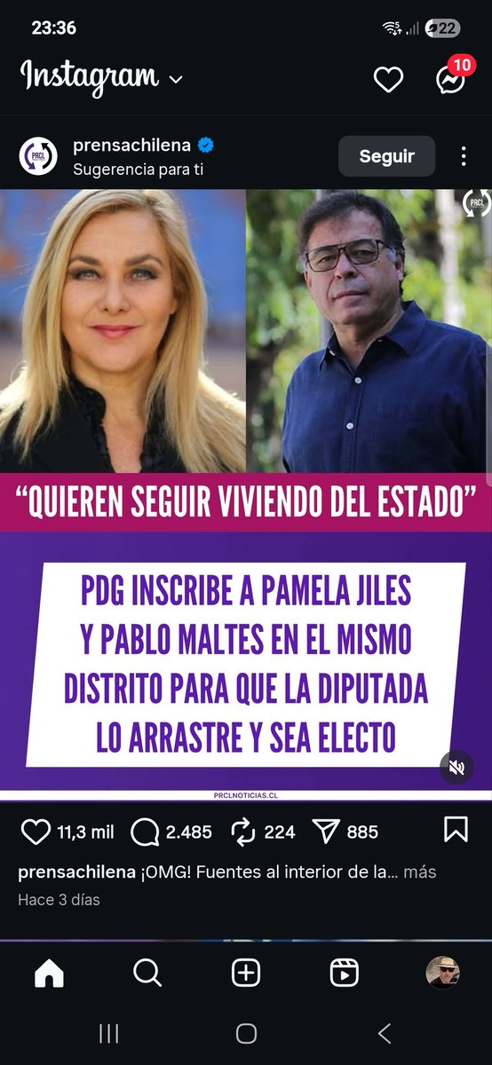 Ojalá los incautos no voten por la abuela que a toda costa kiere llevar al Mantenido al Congreso.. 
<a href="/Camara_cl/">Diputadas y Diputados de Chile</a> <a href="/biobio/">BioBioChile</a> <a href="/latercera/">La Tercera</a> 
<a href="/Emol/">Emol.com</a> <a href="/lun/">Las Últimas Noticias</a> <a href="/Mega/">Mega</a> <a href="/T13/">T13</a> <a href="/TVN/">TVN</a>