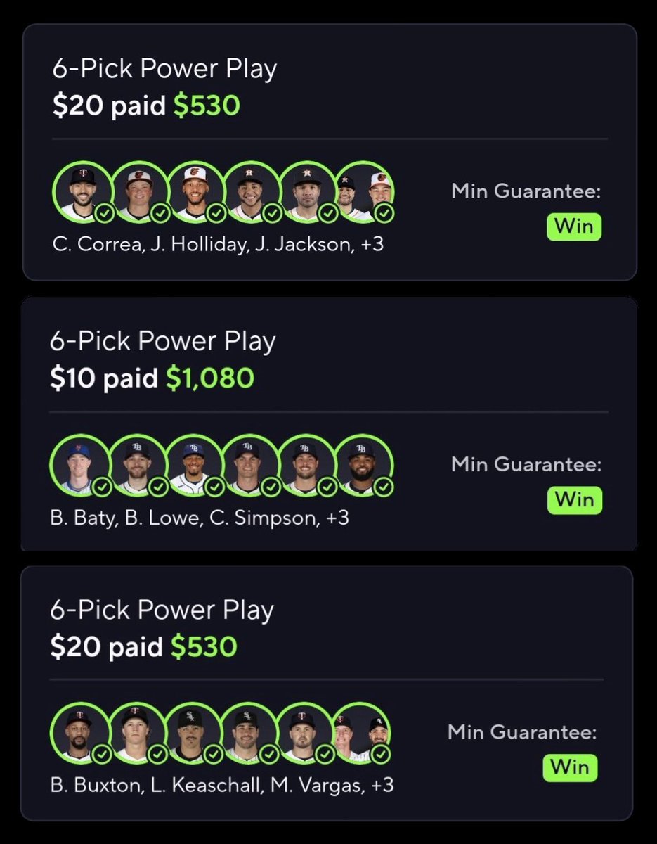 200X In PrizePicks Cashes Tonight💚

I Am The Best PrizePicks Bettor Of All Time🔥

50% Off Link Down Below And In Bio⬇️🤝