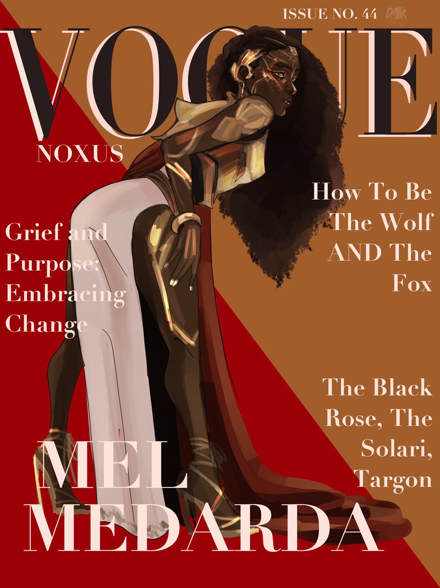 sevikaholism | melvikaholic’s art acc🇱🇷 (@dgtor_official) on Twitter photo #melweek #melweek2025 DAY 2: HEADLINE/BOLD FACE
Mel featuring for Vogue Noxus Upon her return!!!  
(clear version in replies) #melweek #melweek2025 DAY 2: HEADLINE/BOLD FACE
Mel featuring for Vogue Noxus Upon her return!!!  
(clear version in replies)