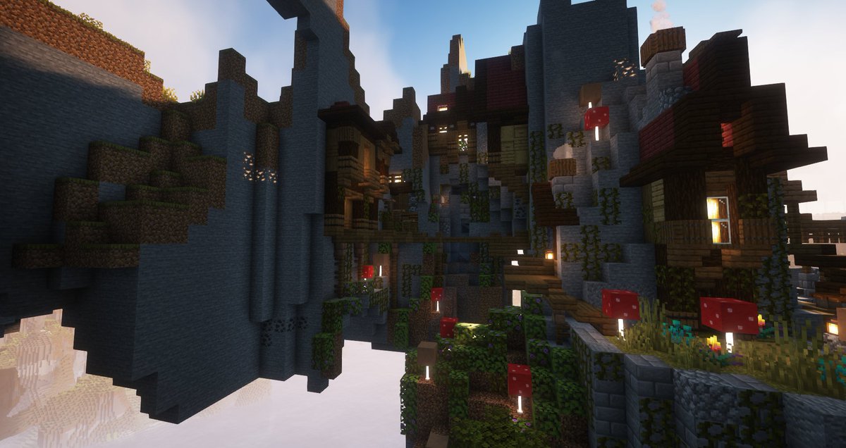 『繁茂』
#Minecraft 
#Minecraftbuilds 
#minecraft建築コミュ