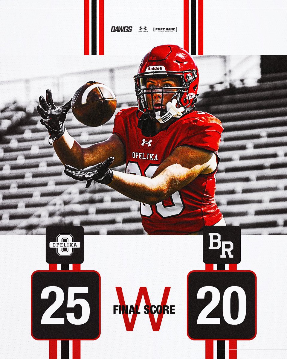 Dawgs find a way, feels great to be back and even better to be 1-0 ❗️⚫️🔴 

#OwnIt