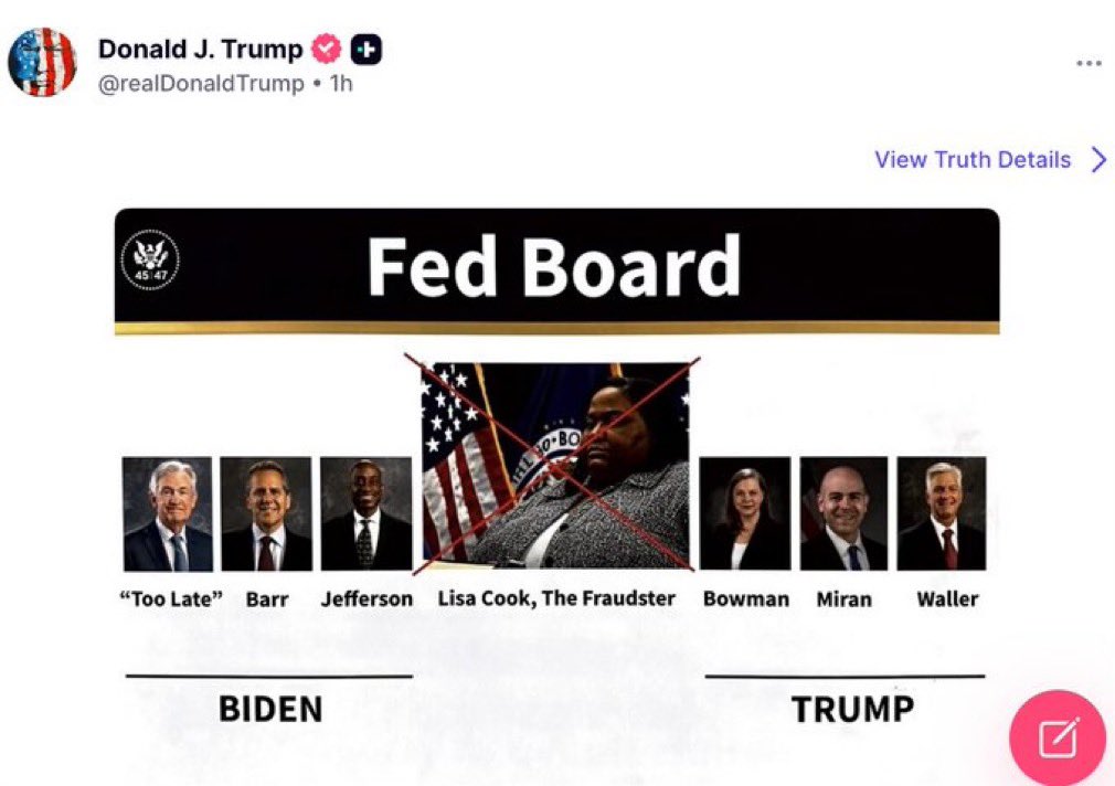 🔴ROVER: "Trump Rilascia Dichiarazioni Sulla Fed"