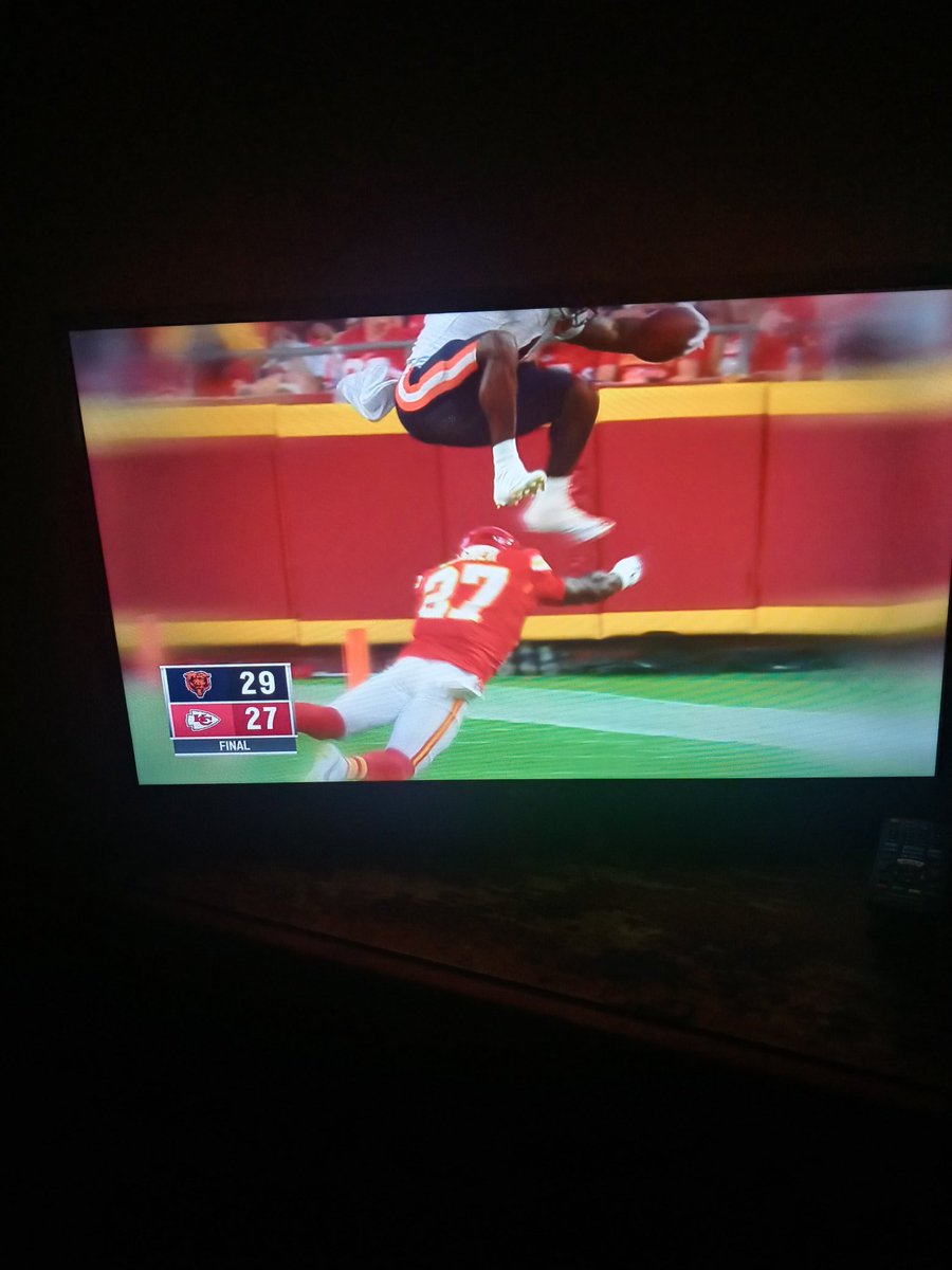 Tracy Bellows (@kaijutracy1954) on Twitter photo That was an exciting comeback and finish. A great test in the last few minutes. Bears defeat the Chiefs in preseason action. Ready for the regular season.
π»πππ§‘
<a href="/ChicagoBears/">Chicago Bears</a> #DaBears That was an exciting comeback and finish. A great test in the last few minutes. Bears defeat the Chiefs in preseason action. Ready for the regular season.
π»πππ§‘
<a href="/ChicagoBears/">Chicago Bears</a> #DaBears