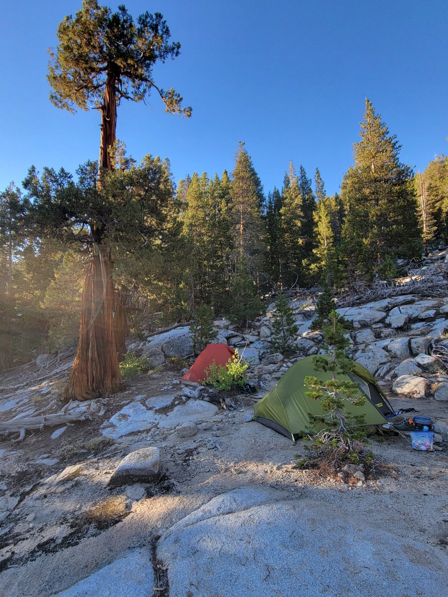 MethodsNFT's tweet image. Mission Accomplished!!!

Took my 9yr old on the John Muir Trail (JMT) for a 3 day-2 night backpacking trip. We did 34 miles in the 3 days and went over a 10,898ft pass!  I&apos;m so proud of him! He crushed it, and we had a great time with awesome memories!