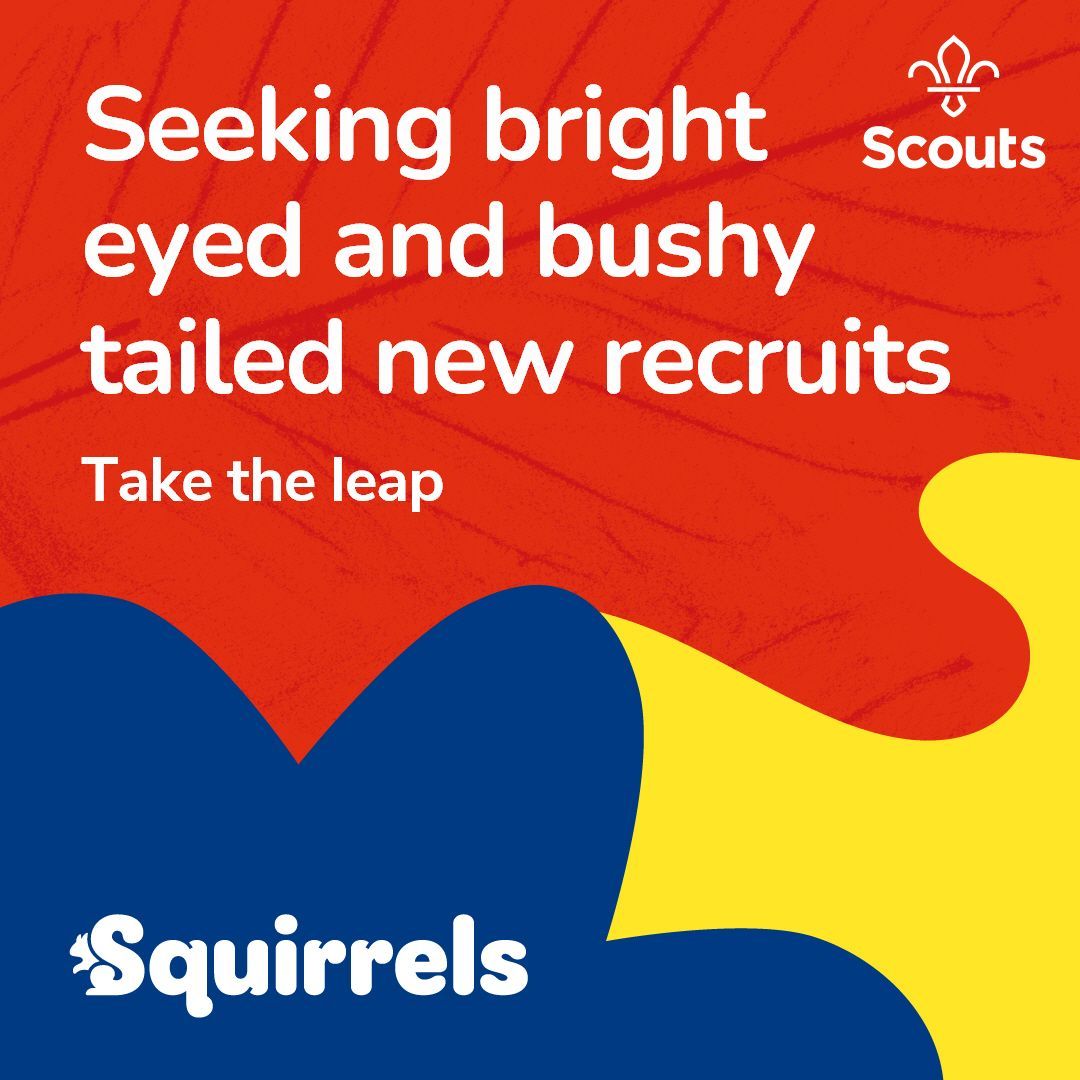 🟠 Join Our Squirrel Team! 🟠
14th South West Cheshire Squirrels are looking for new volunteers!

Love play, creativity &amp; helping young children discover the world?
No experience needed—just a big smile and enthusiasm!

📅 Weekly
DM us to get involved!
14thswc.org