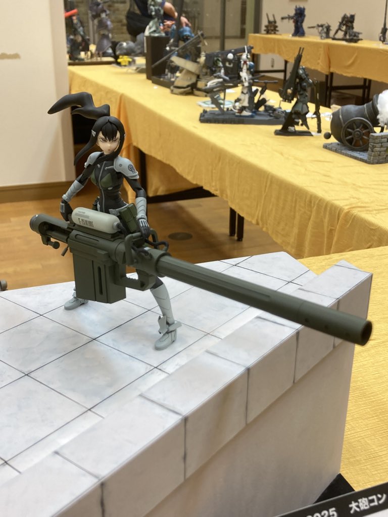 大砲コンの作品もよろしくお願いします！
フィギュアライズ亜白ミナまだですか
#千葉しぼり展示会2025