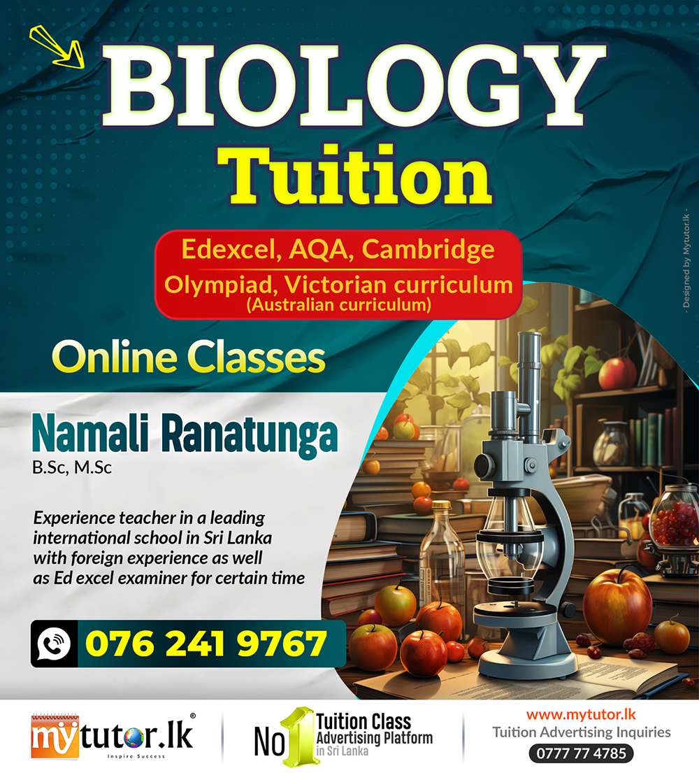 mytutorlk's tweet image. 🥇𝗧𝗼𝗽𝗔𝗱
BIOLOGY TUTION
View more : tinyurl.com/4asxy88x