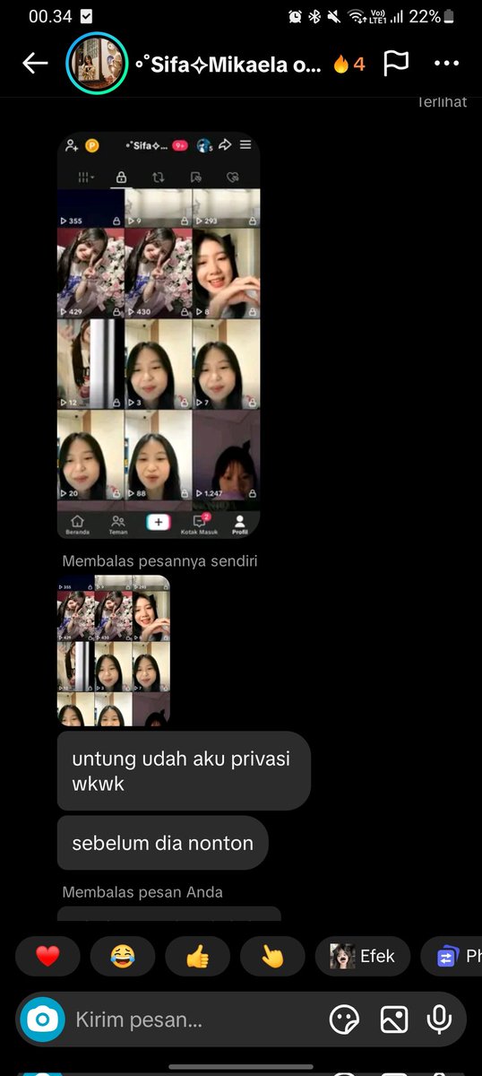 irdna_1512 (@prasojo1512) on Twitter photo Ce <a href="/M_MikaelaJKT48/">Mikaela Kusjanto</a> liat kelakuan si <a href="/sifa__febi/">โ โโ หSifaโงMikaela only</a> wkwk parahh sih dia ce๐ rill mau oleng" dia tauu. kaborrrr๐โโ๏ธ๐โโ๏ธ Ce <a href="/M_MikaelaJKT48/">Mikaela Kusjanto</a> liat kelakuan si <a href="/sifa__febi/">โ โโ หSifaโงMikaela only</a> wkwk parahh sih dia ce๐ rill mau oleng" dia tauu. kaborrrr๐โโ๏ธ๐โโ๏ธ