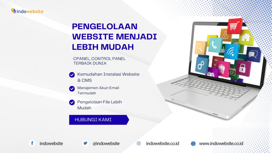 indowebsite's tweet image. 🚀 Kelola website makin gampang dengan cPanel IndoWebsite! 
✔️ Instalasi website &amp;amp; CMS praktis ✔️ Email mudah diatur ✔️ File management lebih simpel
👉 Hubungi kami sekarang dan rasakan kemudahannya! #Website #cPanel #Hosting