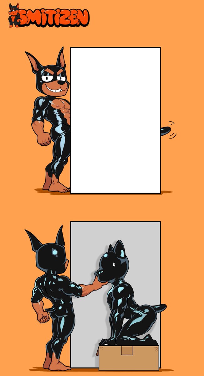 surprise！ 🐾✨

 #siliconeLifestyle #SurpriseDelivery #KinkyComics