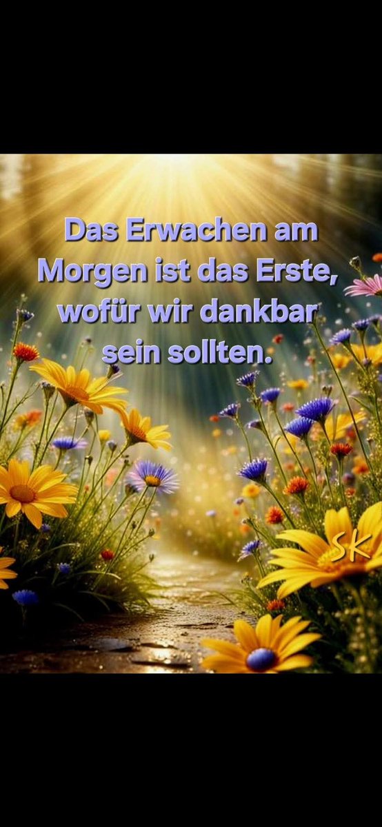 Wunderschönen guten Morgen 😊. So langsam verabschiedet sich der Sommer. Ich freue mich sehr auf den Herbst 🍀. Ich muss jetzt zum Dienst, möchte Euch aber noch einen superschönen Tag wünschen 🫶. Passt auf Euch auf und genießt die schönen Momente 🥰