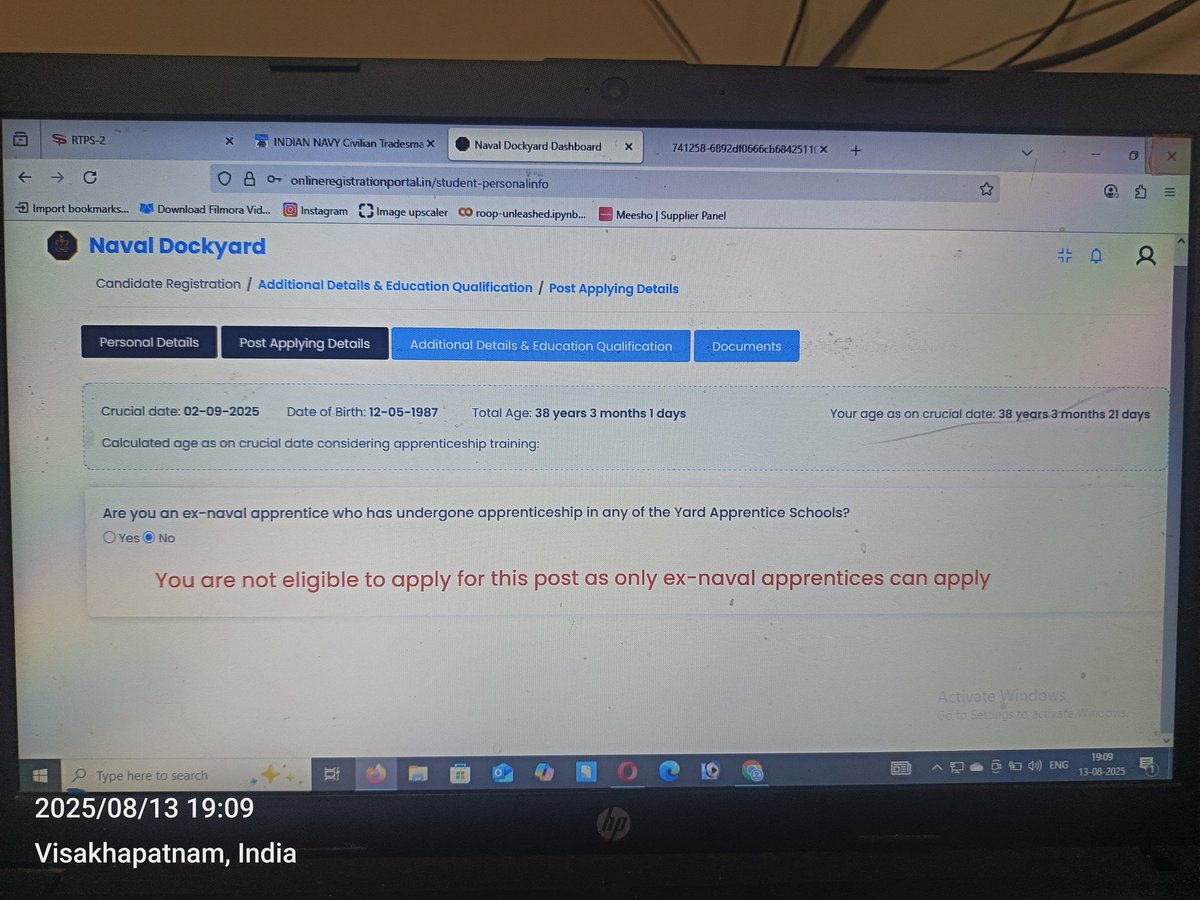 amitmehramgr's tweet image. माननीय रेल मंत्री @AshwiniVaishnaw जी,
जैसे रक्षा विभाग में सिर्फ Ex-Naval अप्रेंटिस के लिए विशेष परीक्षा व भर्ती होती है, वैसे ही रेलवे अप्रेंटिसों हेतु भी अलग परीक्षा एवं भर्ती आयोजित करने का विनम्र आग्रह है।🙏
@ShivaGopalMish1 #Railway #Apprentice #SkillIndia @AshishMisshra