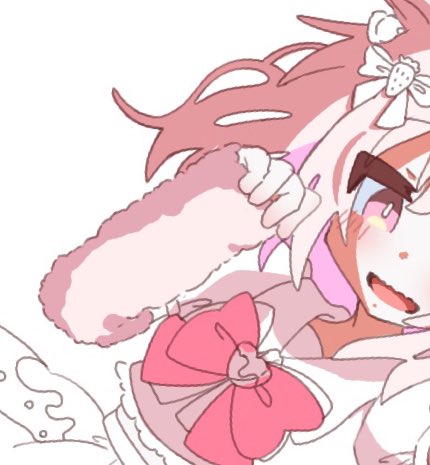 __uI_lu__'s tweet photo. 新作描き途中　お顔チラ見せ https://t.co/BZhKby3QH8