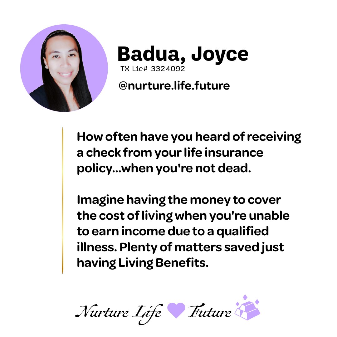 #LifeImprovement
#LifeUpgrade
#LifeSupport
#LifeProtection
#LIvingBenefits
#LifeInsurance 

forms.gle/KKCrXoofT4zUXM…