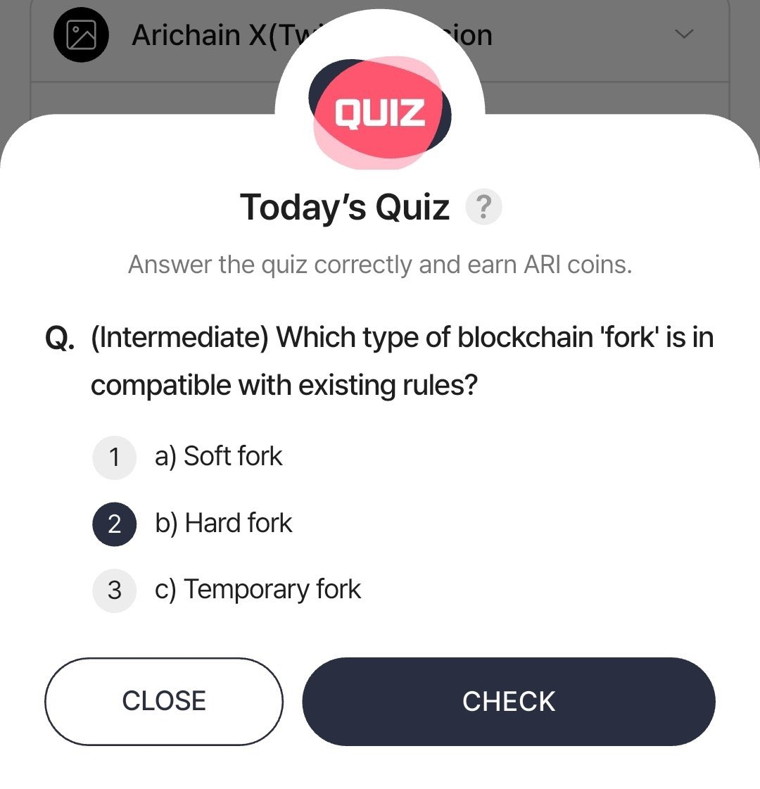 Bryan | Arichain 🟥 (@bryanjurgen23) on Twitter photo GMARI🐜
Ari Wallet Quiz Answer Today !
23 th AUG 2025
Answer : B
Reward : 30 $ARI
Bonus: You can earn an additional 50 $ARI for correctly answering the quiz for a straight week!
Let’s stay active and sharp ☕️
Follow for more!
<a href="/Arichain_/">Arichain 🟥</a> <a href="/haeriweb3/">Haeri💫 🟥ㅣArichain</a> @Ari_Miche GMARI🐜
Ari Wallet Quiz Answer Today !
23 th AUG 2025
Answer : B
Reward : 30 $ARI
Bonus: You can earn an additional 50 $ARI for correctly answering the quiz for a straight week!
Let’s stay active and sharp ☕️
Follow for more!
<a href="/Arichain_/">Arichain 🟥</a> <a href="/haeriweb3/">Haeri💫 🟥ㅣArichain</a> @Ari_Miche