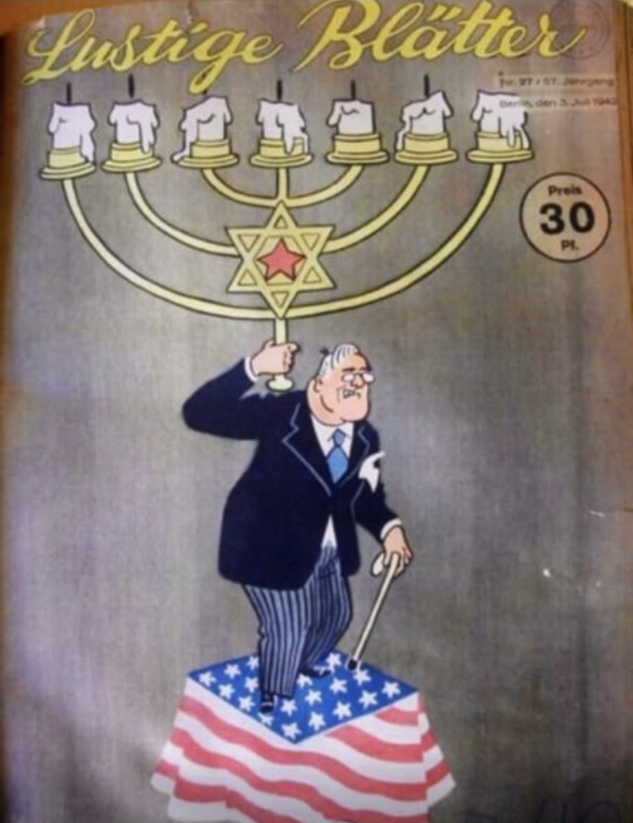 In 1942, the Germans tried to warn us that our president was a mere puppet.