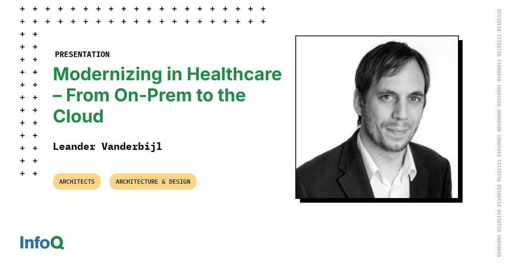 danilopdl's tweet image. Presentation: Modernizing in Healthcare – From On-Prem to the Cloud: lttr.ai/Ah7Rk

#SolveLegacyCode #ApiPatterns #ModernFrameworks