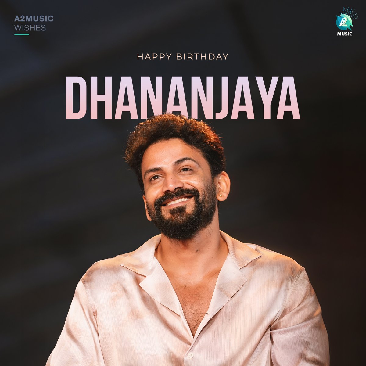 A2MusicSouth's tweet photo. Wishing a very Happy Birthday to the dynamic and versatile Hero Daali Dhananjaya! 🎂🎬

#Birthday #Dhananjay #DaaliDhananjaya #A2Music https://t.co/whTu7PFWPw