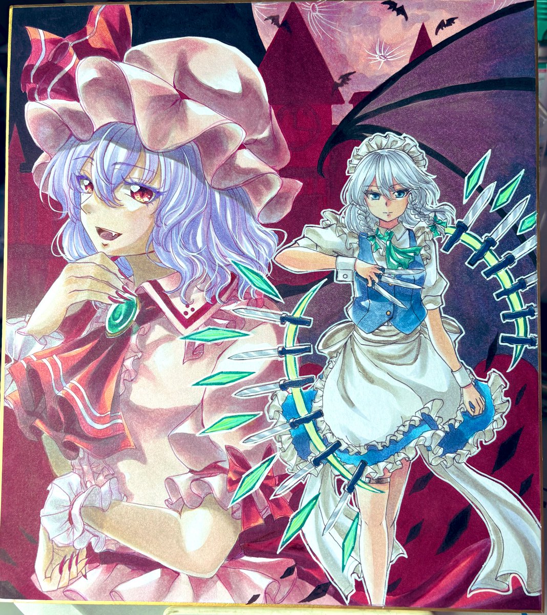 紅き悪魔と瀟洒な従者