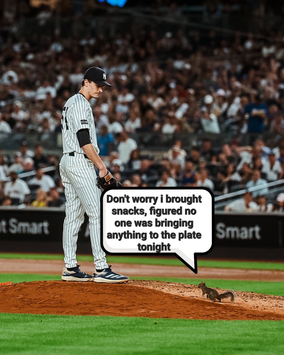 Squirrel to Max Fried
#Yankees