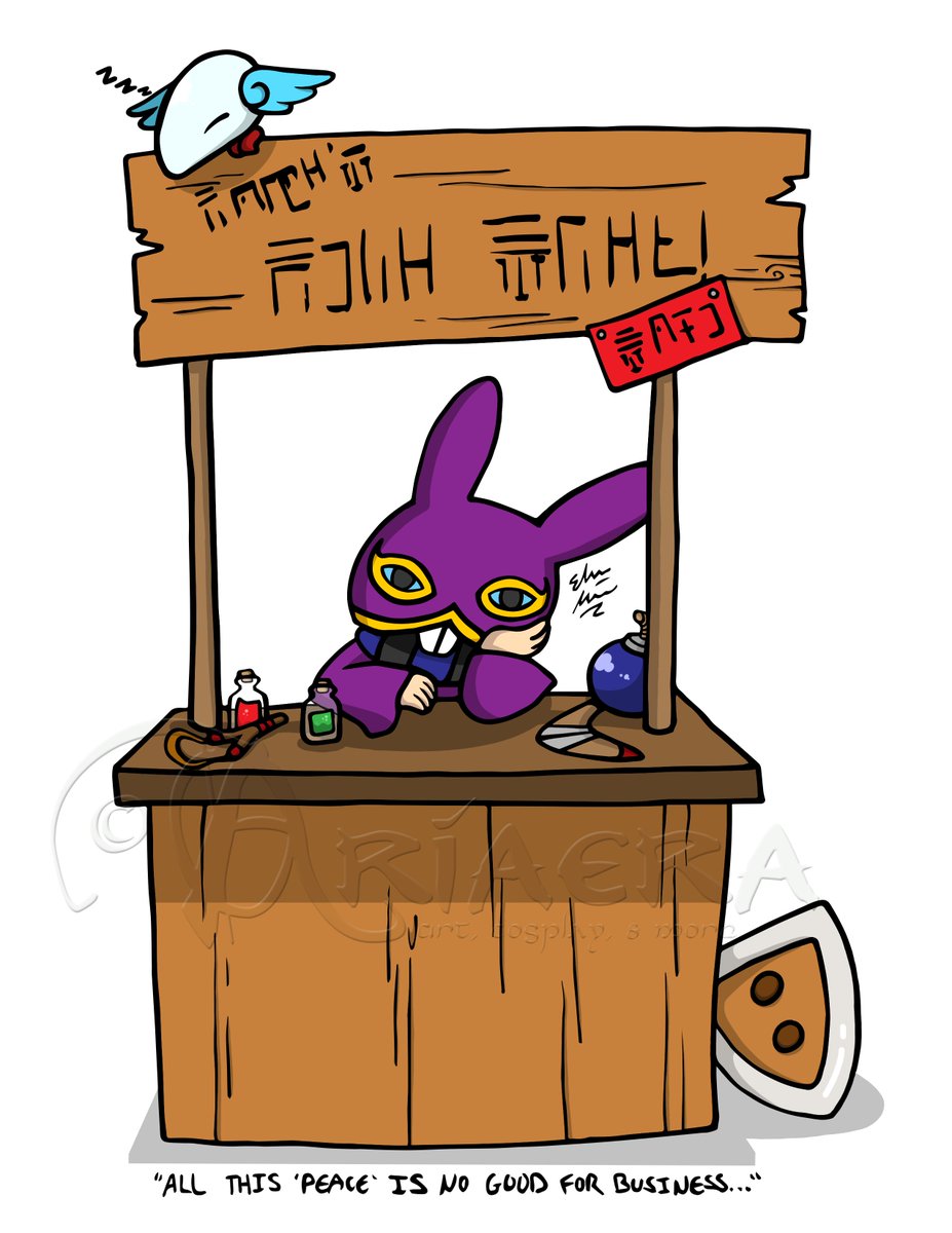 EAriaera's tweet image. ARCHETYPE WEEK Favorite Character Month Day 22: (Voter's Choice) Favorite Merchant.  

Today’s #fantasy archetype pick was #merchant, and I’m not even mad. It just means I get to share more of my #Ravio #art from #Zelda!