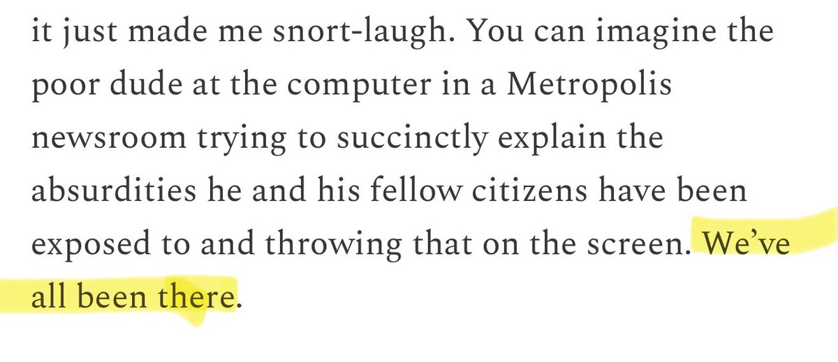 Speaking of “snort laugh.” Thanks, <a href="/SonnyBunch/">Sonny Bunch</a>