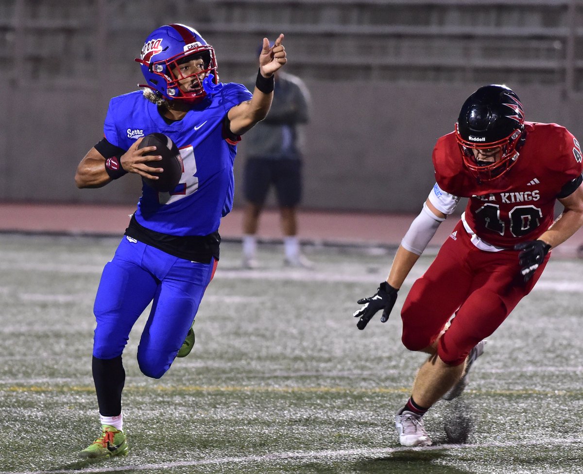 Robert Casillas (@casillasphoto) on Twitter photo Devohn Moutra leads Serra over Palos Verdes 26-0 in football season opener at El camino College <a href="/breezepreps/">Breeze Varsity</a> <a href="/Serra__Football/">Serra Football</a> <a href="/CIFSS/">CIF Southern Section</a> <a href="/SeaKingFootball/">Palos Verdes HS Football</a> Devohn Moutra leads Serra over Palos Verdes 26-0 in football season opener at El camino College <a href="/breezepreps/">Breeze Varsity</a> <a href="/Serra__Football/">Serra Football</a> <a href="/CIFSS/">CIF Southern Section</a> <a href="/SeaKingFootball/">Palos Verdes HS Football</a>
