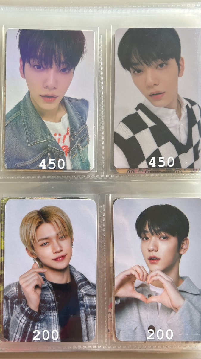 พร้อมส่ง wts

♡ ยอนจุน ลกด Lucky draw Thursday's Child round 2 m2u, sound wave, power station, shopee, naver shopping live
♡ บอมกยู Lucky draw ครึ่งใจ , tnc weverse
♡ ซูบิน Lucky draw , shopee, naver shopping live

ส่ง 35 flash / รับ 2 ใบขึ้นไปส่งฟรี

#ตลาดนัดtxt #แผงลอยโมอา