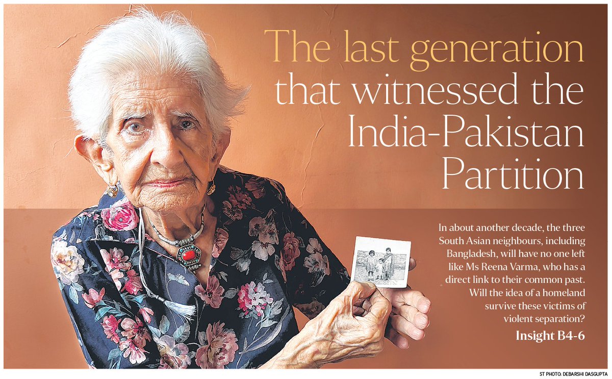 Stories of #Partition that add nuance to increasingly nationalistic and hostile state narratives are more important than ever. <a href="/sanitydurast/">Debarshi Dasgupta</a> &amp; I worked on this <a href="/straits_times/">The Straits Times</a> feature &amp; found memories, objects &amp; suppressed facts that teach crucial lessons
straitstimes.com/multimedia/gra…