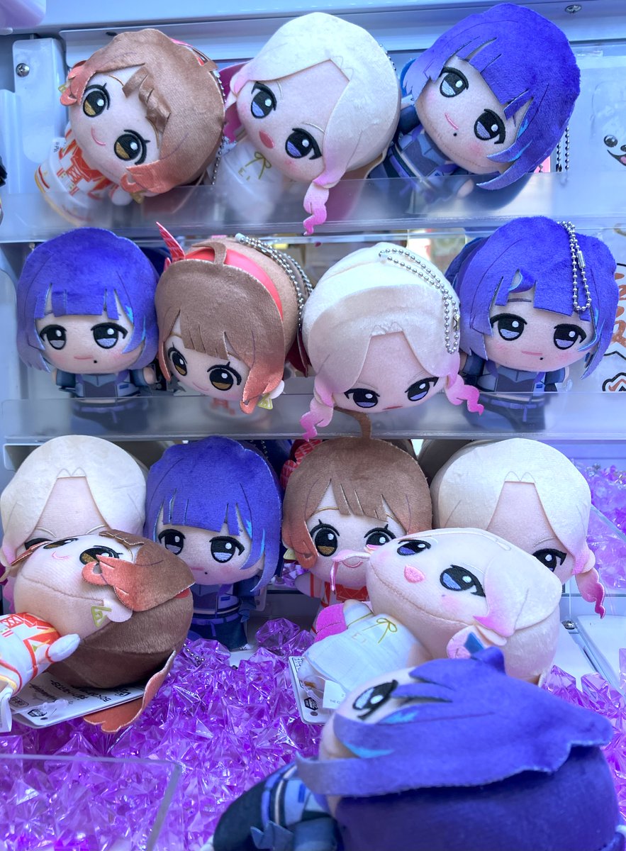 学マス 秦谷美鈴ちゃん、十王星南ちゃん、花海佑芽ちゃんちびぐるみ！ 学マス 秦谷美鈴ちゃん、十王星南ちゃん、花海佑芽ちゃんちびぐるみ！