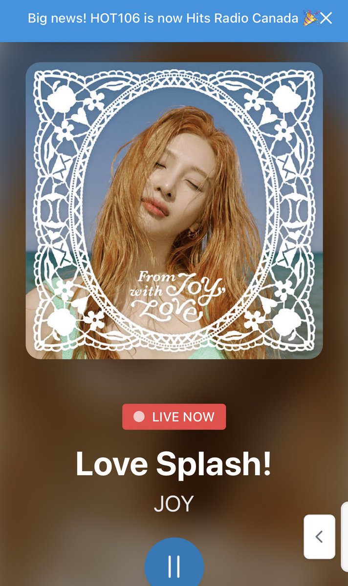 Joyful Radio & Joyful Station 💚 (@joyful_station) on Twitter photo Thank you <a href="/HitsRadioCanada/">Hits Radio Canada</a> for playing JOY’s Love Splash on #GlobalPopFrenzy earlier 💚
We enJOYed your session very much! See you again~
#LoveSplash #FromJOYwithLove <a href="/RVsmtown/">Red Velvet</a> Thank you <a href="/HitsRadioCanada/">Hits Radio Canada</a> for playing JOY’s Love Splash on #GlobalPopFrenzy earlier 💚
We enJOYed your session very much! See you again~
#LoveSplash #FromJOYwithLove <a href="/RVsmtown/">Red Velvet</a>