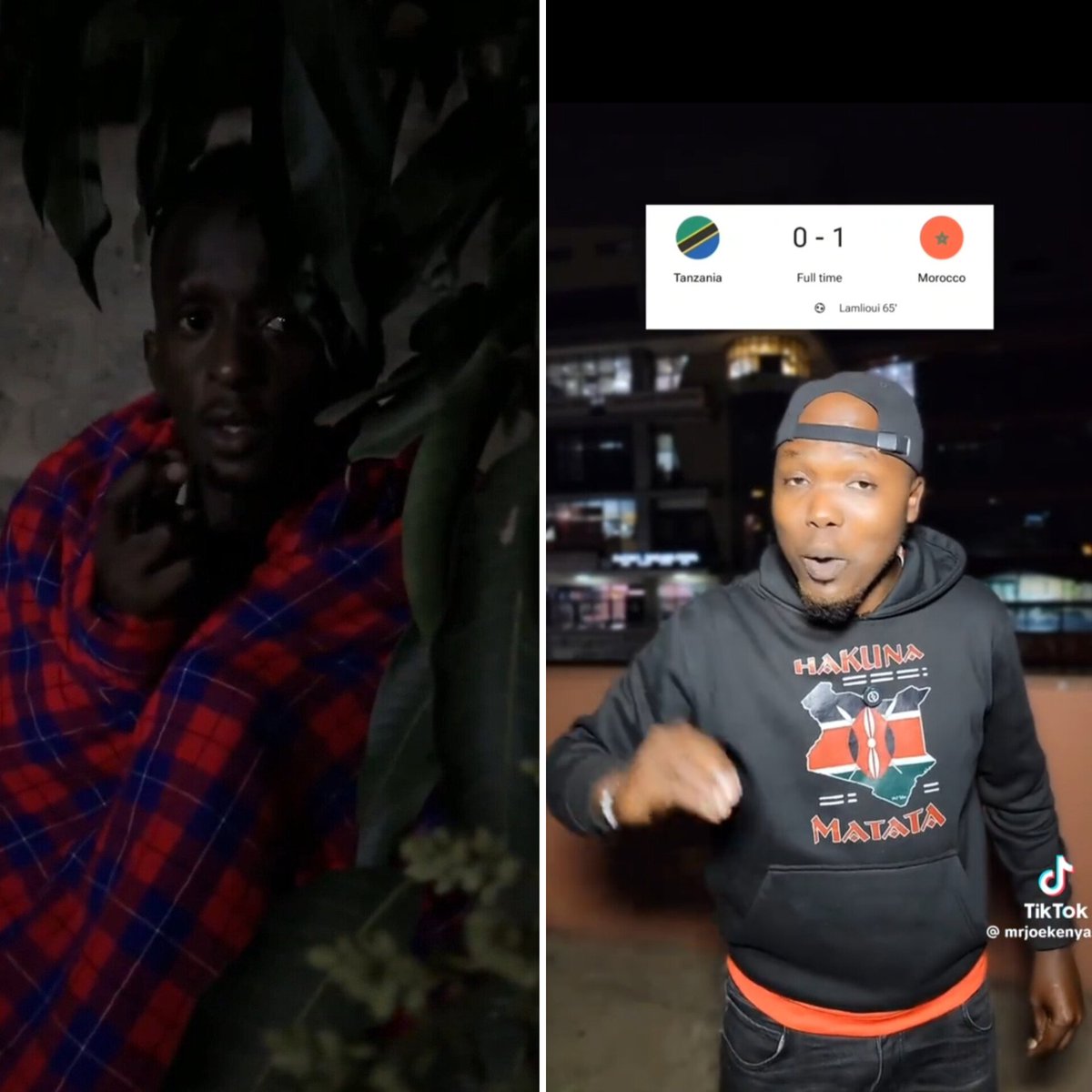 Kenyan content creators dropped hilarious skits to roast Tanzania after their CHAN loss to Morocco yesterday. Check😂👇🏼